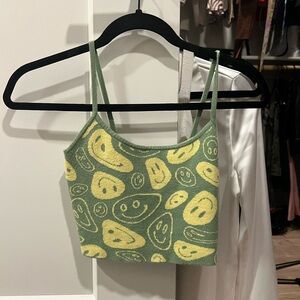 baby tank crop tank top
